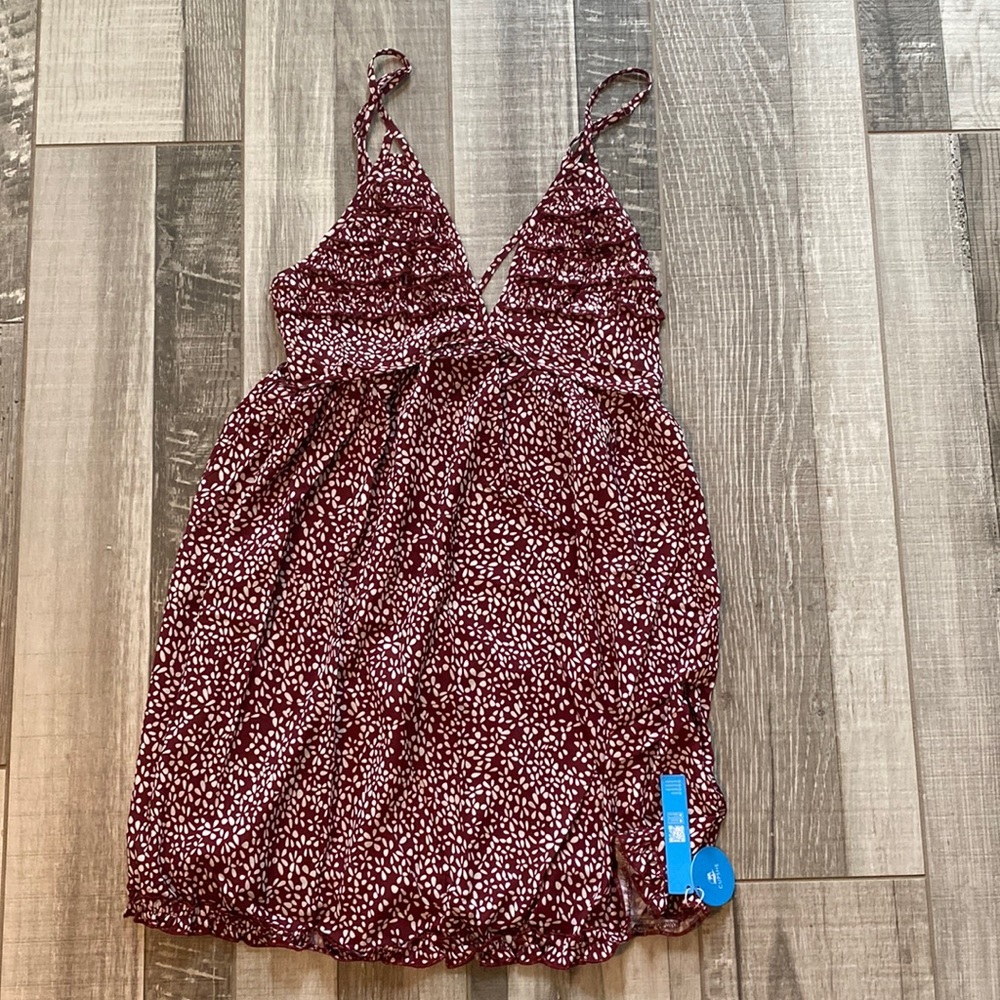 Thin Straps Sleeveless A-Shape Dress